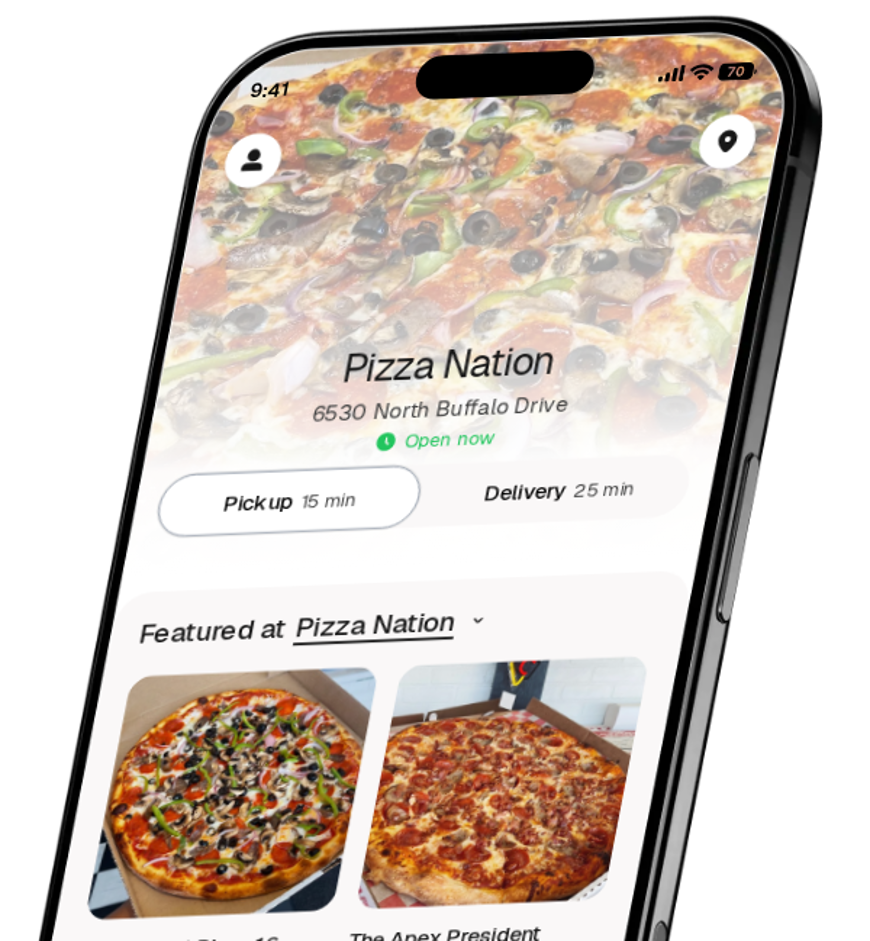 Pizza Nation app preview