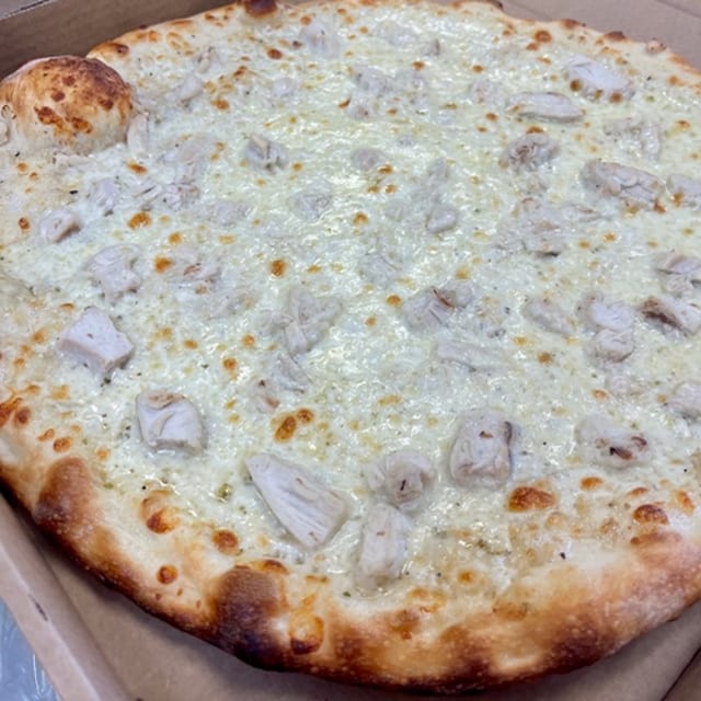 The Alfredo Pizza Ambassador Pizza (14'' Medium).