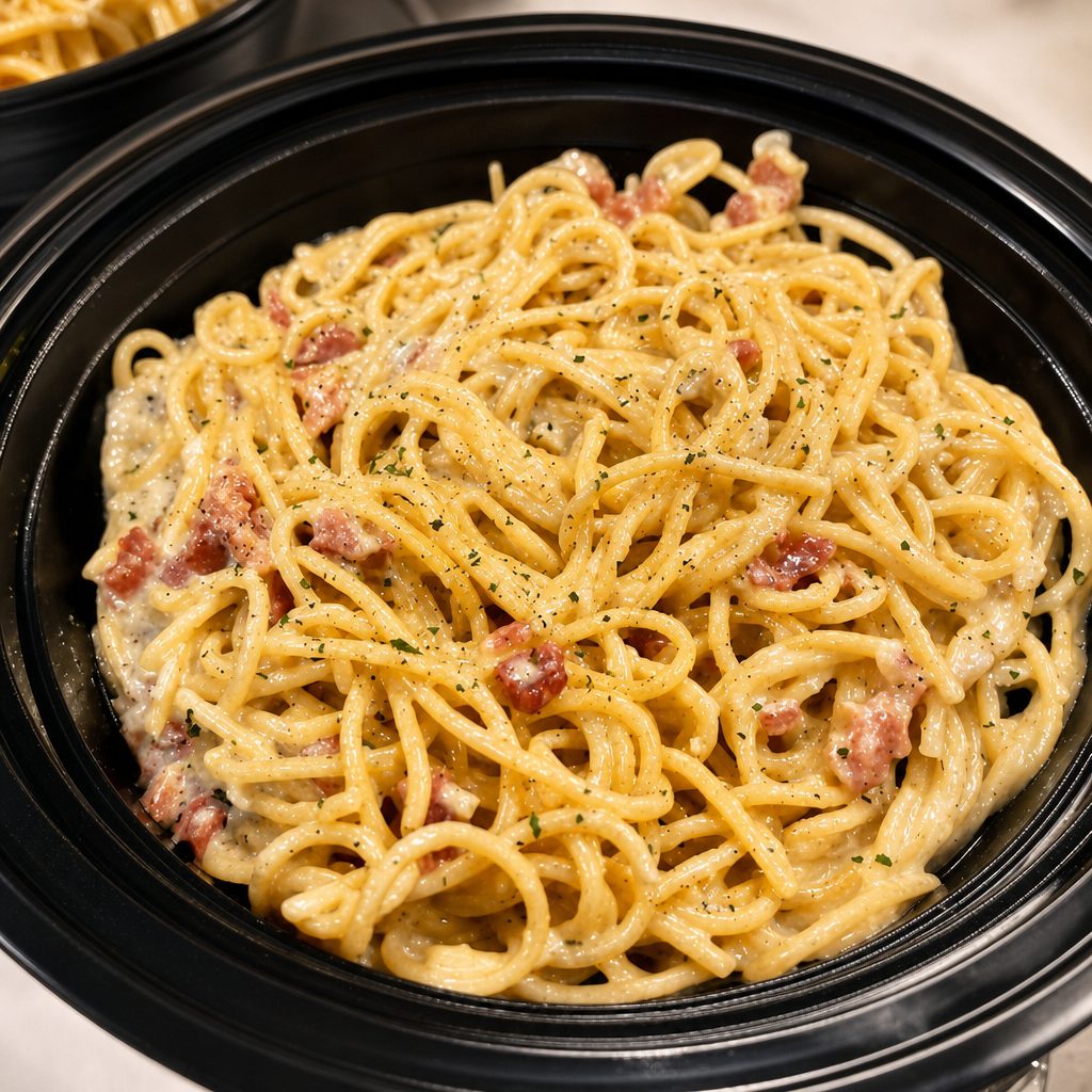 Pasta Carbonara.