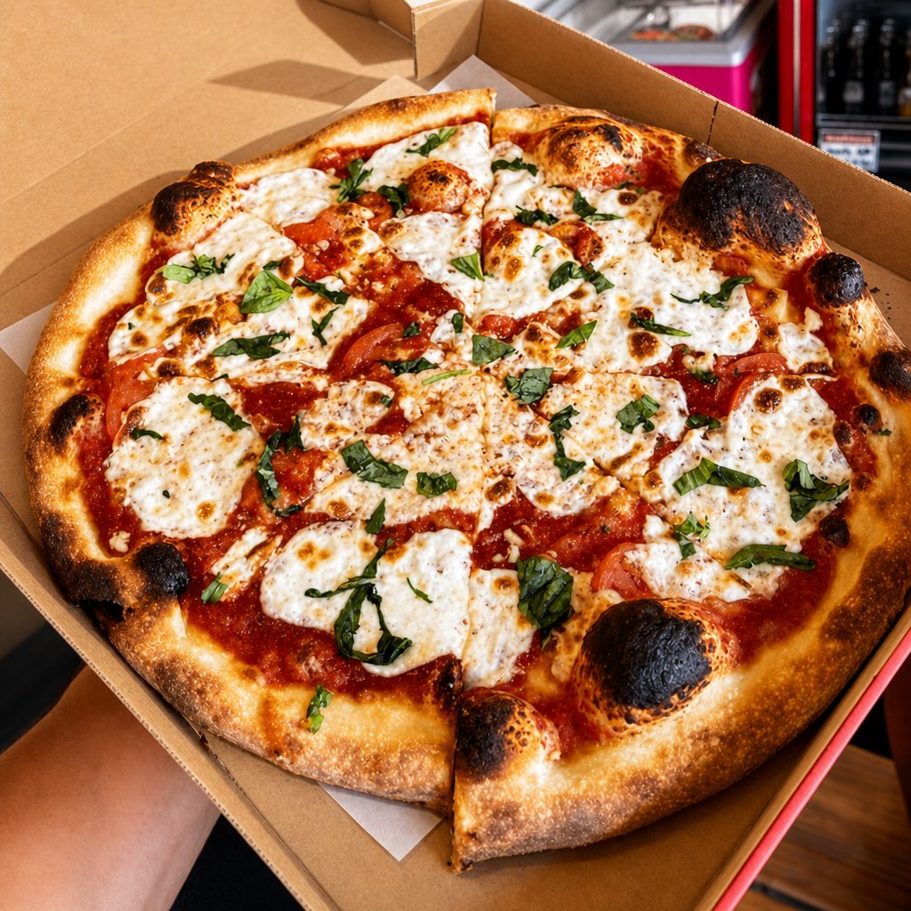 Margherita Society Pizza (14'' Medium).