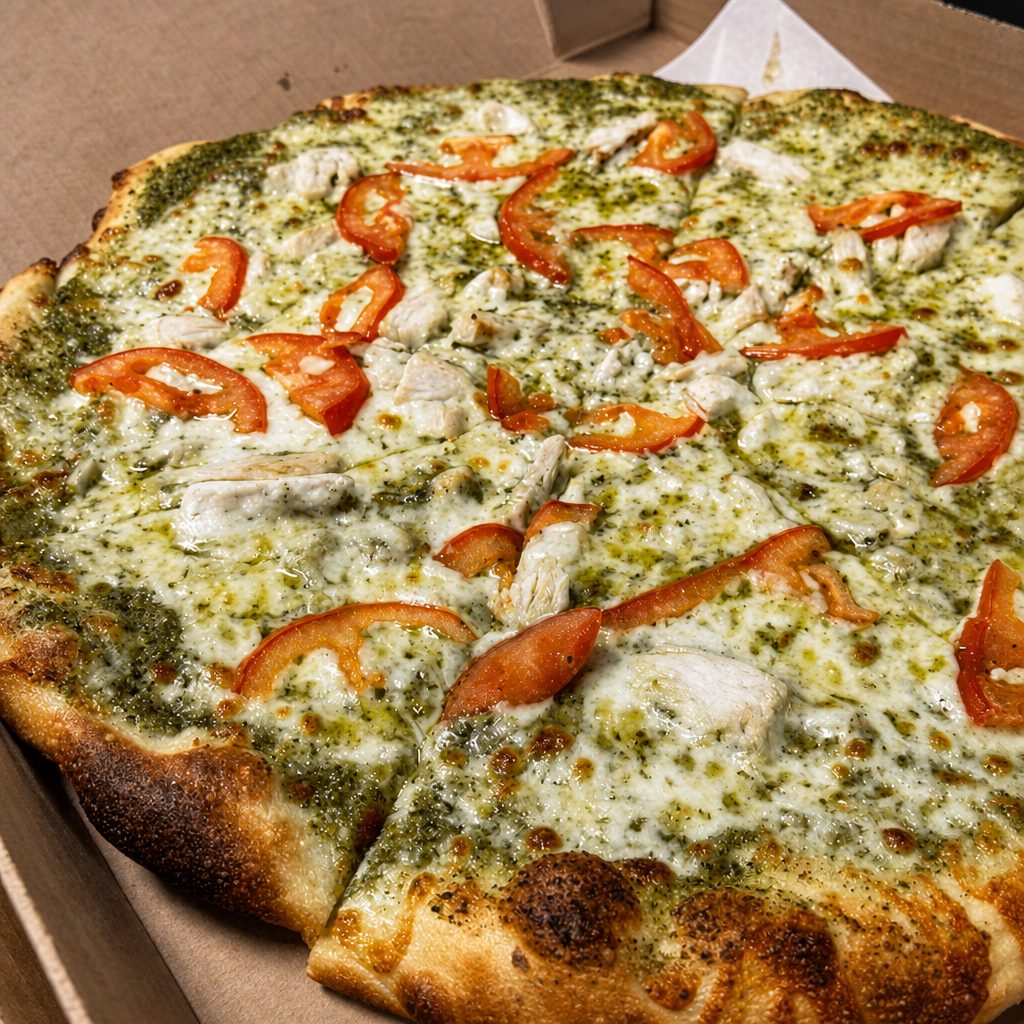 Chicken Pesto Party Pizza (14'' Medium).