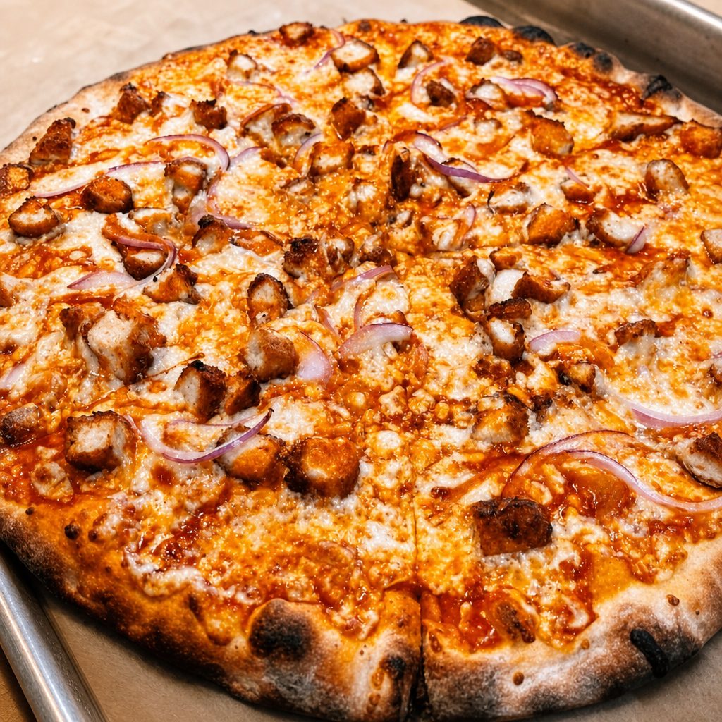 Where Buffalo Chicken Roam Pizza (8" Small).
