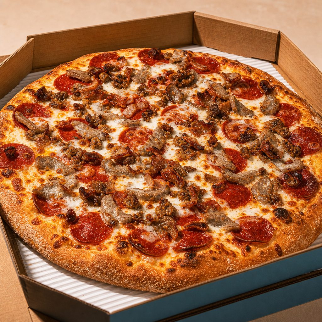 Double Meat Democracy Pizza (20'' X-large).