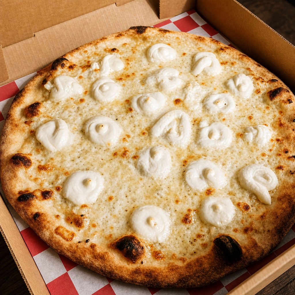 White Pie Republic Pizza (8" Small).