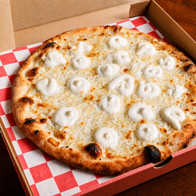 White Pie Republic Pizza (20'' X-large).