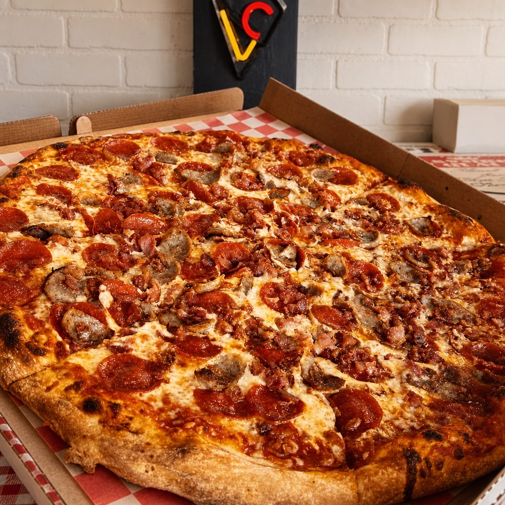 Double Meat Democracy Pizza (8" Small).