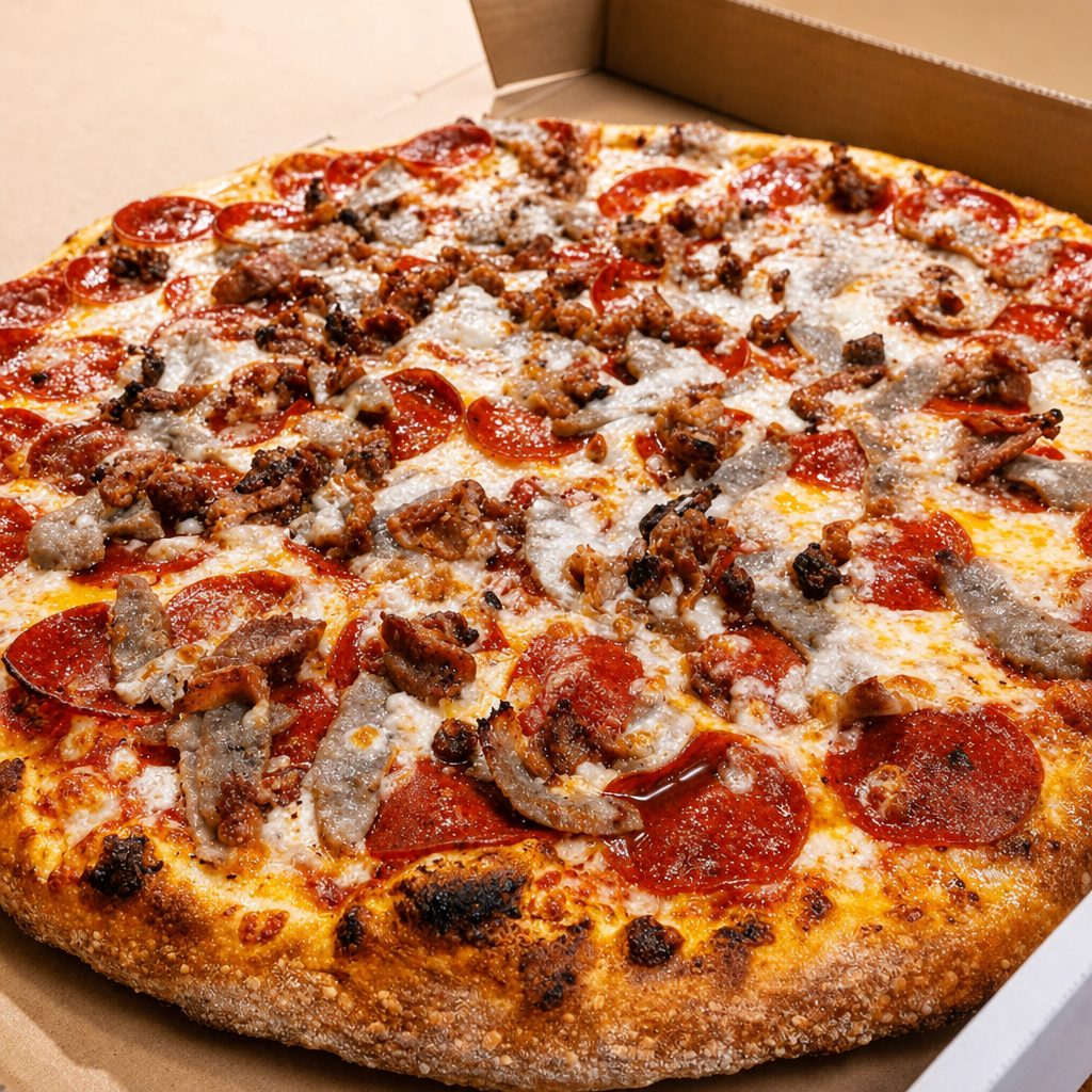 Double Meat Democracy Pizza (16'' Large).